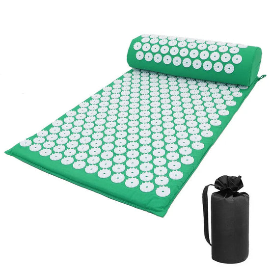 Acupressure Massage Mat and Pillow Set for Pain Relief